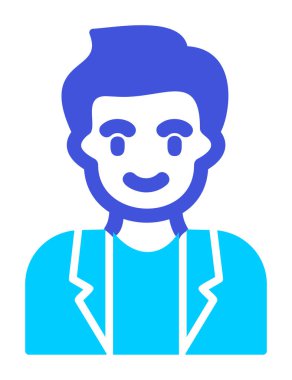 Dişçi web simgesi, vektör illüstrasyonu