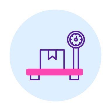 ölçekli düz simge, vektör illüstrasyonu 