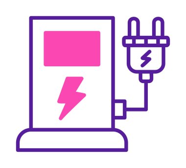 İstasyon simgesi tasarımı, vektör illüstrasyonu yükleniyor