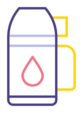 Termos simgesi ana hatlarıyla doldurulmuş