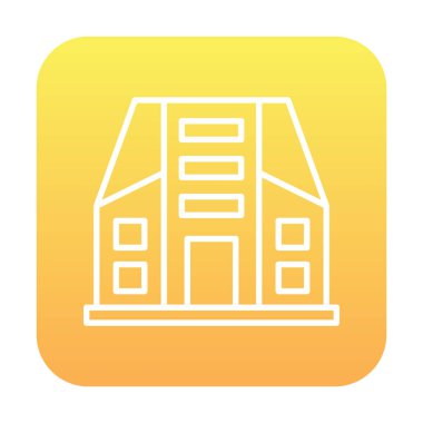 Şehir İnşa Ağı simgesi, vektör illüstrasyonu