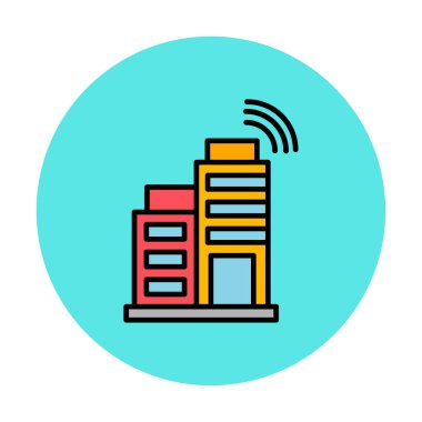 vector illustration of smart city  
