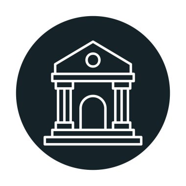 Simge vektör tasarlamak yapı Müzesi