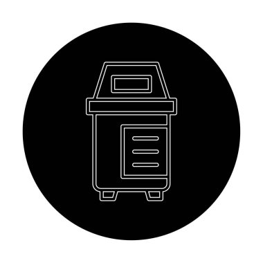 Bağış Kutusu vektör simgesi