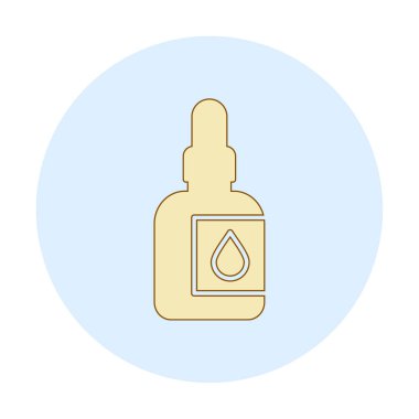 Ağız Aşısı Web simgesi, vektör illüstrasyonu