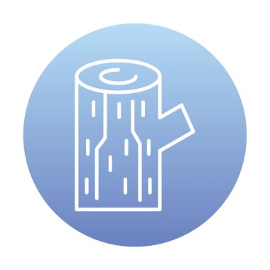 tahta günlük simgesi, vektör illüstrasyonu 