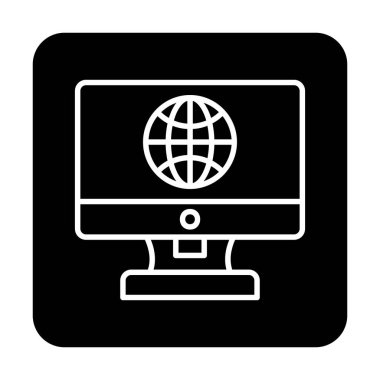 Internet bağlantısı simgesini vektör çizim