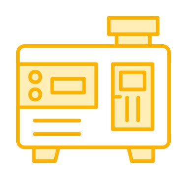 Elektrik jeneratörü satır simgesi biçimi