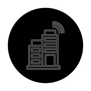 vector illustration of smart city  