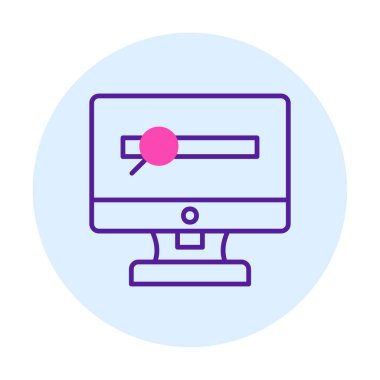 Büyütücü Cam Hat Simgesi