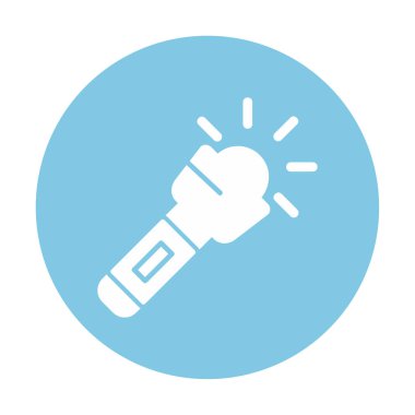 Flashlight icon vector illustration design                       