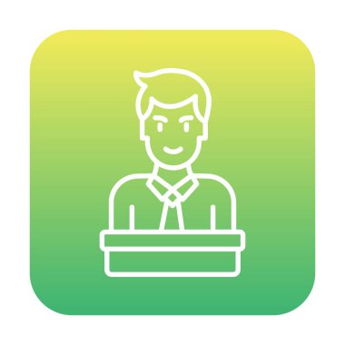 ana bilgisayar simgesi vektör çizimi