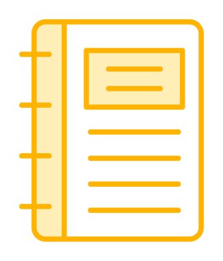 Not defteri web simge vektör çizim