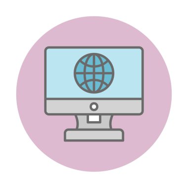 Internet bağlantısı simgesini vektör çizim