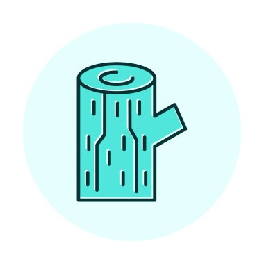 tahta günlük simgesi, vektör illüstrasyonu 