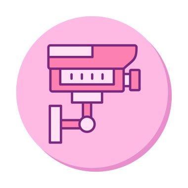 ccTV kamerasının vektör illüstrasyonu 