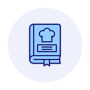 Tarif Defteri Simgesi - Tek Simge, Vektör