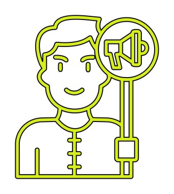 Propaganda konsepti vektör illüstrasyonu