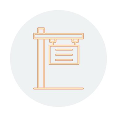 Tabela. Web simgesi basit tasarım 