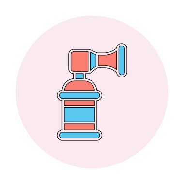 Air Horn simgesinin vektör illüstrasyonu