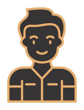 Dişçi web simgesi, vektör illüstrasyonu