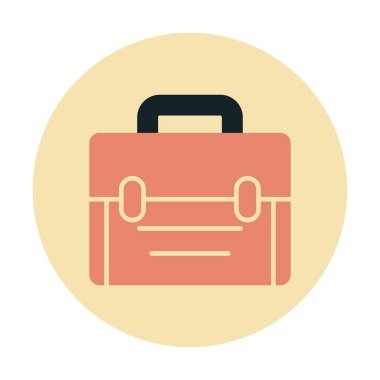 evrak çantası simgesi vektör illüstrasyon tasarımı