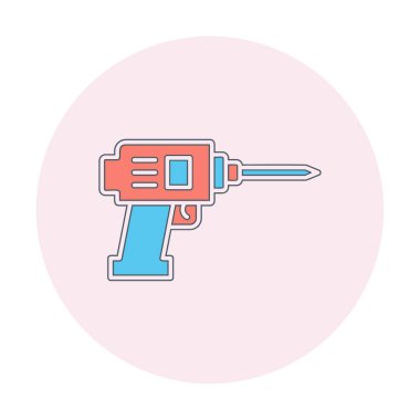 sondaj aracı izole edilmiş simge vektör illüstrasyonu 