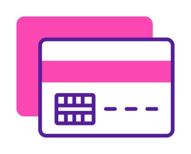 Basit kredi kartı resimleme