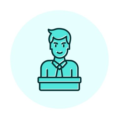 ana bilgisayar simgesi vektör çizimi