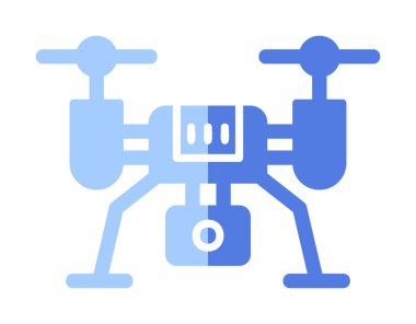 İHA simgesi, vektör illüstrasyonu  