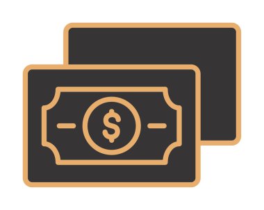 para düz simgesi, vektör illüstrasyonu