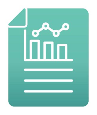 çubuk çizelgesi vektör illüstrasyonu