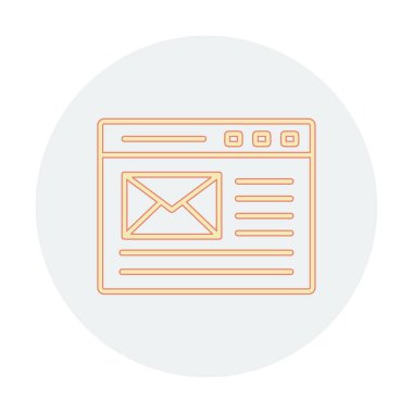 bilgisayar e- posta simgesi özet biçimi