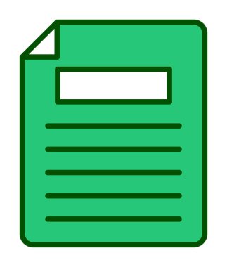 Seo Rapor. dosya belgesi izole edilmiş simge vektör illüstrasyon tasarımı                    