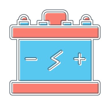 pil vektör illüstrasyonu              