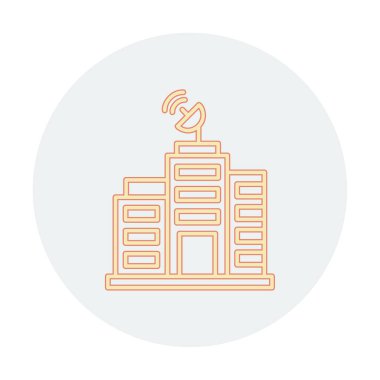 Basit Ağ Oluşturma simgesi, vektör çizimi