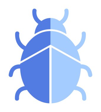  Basit Uğurböceği vektör çizimi