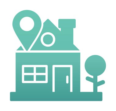 ev yeri kutsal kişilerin resmi, vektör çizim  