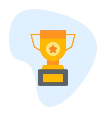 kupa simgesi, vektör çizimi