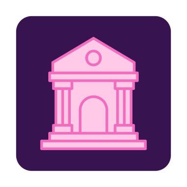 Simge vektör tasarlamak yapı Müzesi