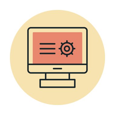 araştırma simgesi, vektör illüstrasyonu