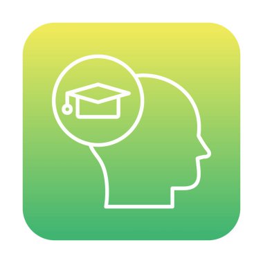 Simge, vektör illüstrasyon tasarımı öğreniliyor                  