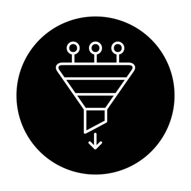 Huni vektör illüstrasyon tasarımının düz simgesi