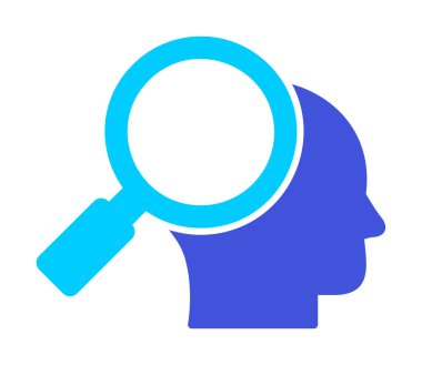 araştırma simgesi, vektör illüstrasyonu