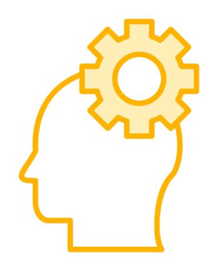 Yaratıcı süreç simgesi, vektör illüstrasyonu                       