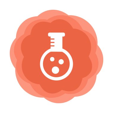 Zehir. Web simgesi basit illüstrasyon 