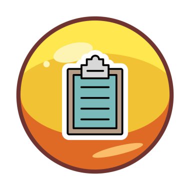 Grafik panosu simgesi vektör illüstrasyonu