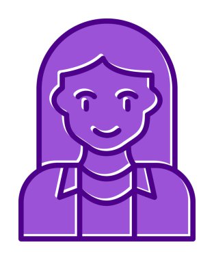 vektör kadın turist avatar karakteri 