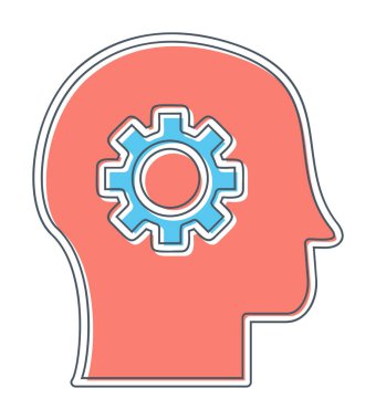 yaratıcı vektör düz renk simgesi 