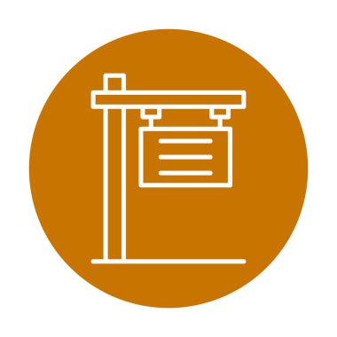 Tabela. Web simgesi basit tasarım 